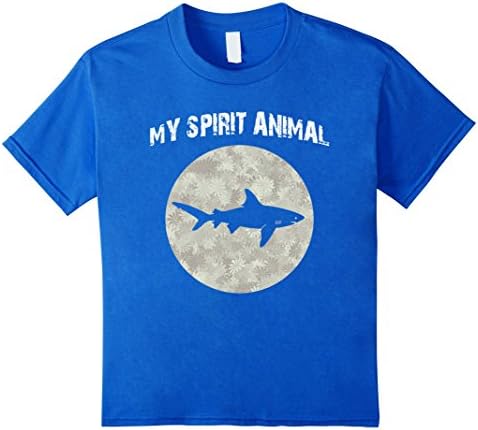Kids My Spirit Animal: Hungry Shark lurking for attack shirt week 10 Royal Blue