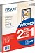 Epson Glossy Photo Paper BOGOF - Fotopapier, glänzend - A4 (210 x 297 mm), C13S042179