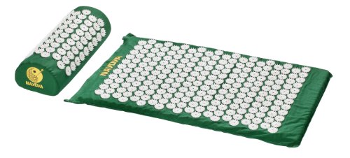 Complete Acupressure Mat | Acupuncture Mat | Back and Neck Pain Relief Set | Back Pain Treatment | Lower Back Pain Treatment