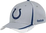 NFL Indianapolis Colts Sideline Flex-Fit Draft Hat, Grey