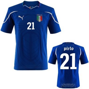 Italien Pirlo Trikot Home 2010, Größe: L