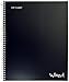 Top Flight Wired 3-Subject Wirebound Notebook with 4 Pockets, 120 Sheets, College Rule, 11 x 8.875 Inches, 1 Notebook, Cover May Vary (33181)
