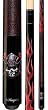 Fireman Skull Black/Red 48" Youth Boys Players Series Two Piece Pool Cue (18oz-21oz)