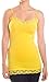 Zenana- Women's Lace Trim Tank Top 2 Pack