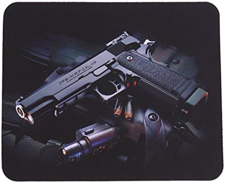 Gun Mousepad Pistol Bullet Mouse Pad, ToyMP:127