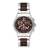 Swatch Irony Chrono Dreambrown Chronograph Ladies Watch YCS526G