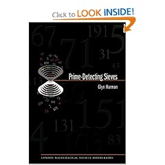 Prime-Detecting Sieves. (LMS-33) (London Mathematical Society Monographs)