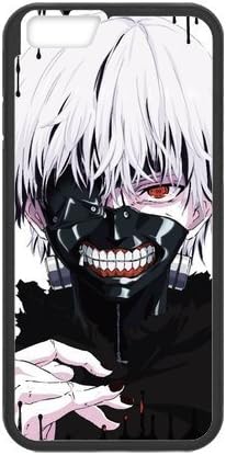 LeonardCustom Protective Hard Rubber Coated Cell PhoneCover Case for iPhone 6 & iPhone 6S, Anime Tokyo Ghoul -LCI6U961