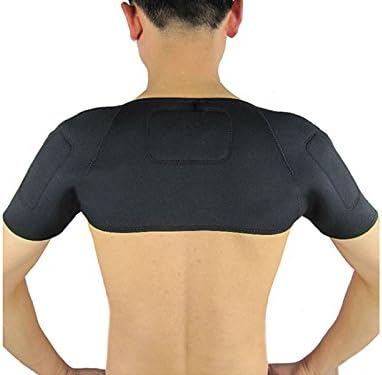 EGOODBEST Magnetic Thermal Self-Heating Shoulder Pad Belt Shoulder Support Brace Protector Health