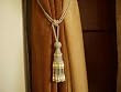 Pair Cream Beaded decorative Tassel / Tieback /holdback