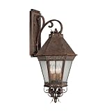 Capital Lighting Fixtures Grandview Four Light Outdoor Wall Lantern With A DARK SPICE Finish 9744DS