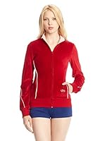 Guess Sudadera con Cierre (Rojo)