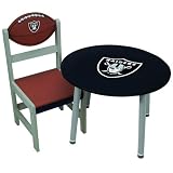 Oakland Raiders Wooden Team Table