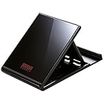 【Amazon.co.jp限定】 サンワダイレクト iPhone・スマートフォンスタンド 折りたたみ式 薄型・軽量・コンパクト ブラック 200-STN019BKAZ 【20ヶ月保証】