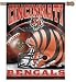 bengal35  - Cincinnati Bengals 27X37 Vertical Flag