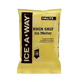North American Salt 49100E Rock Salt Ice Melter, 50-Pound