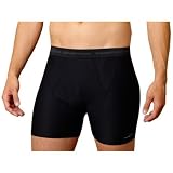 ExOfficio Men's Give-N-Go Boxer Brief,Black,Medium