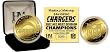 San Diego Chargers 2007 AFC West Division Champions 24KT Gold Coin