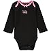Wan-A-Beez 4 Pack Baby Girls' and Boys' Long Sleeve Bodysuits (18 Months, Cupcake Print)