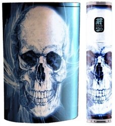 JWraps Blue Skull (S426) Custom Designed E-Cigarette (E-Cig) Protective Vinyl Skin Wrap for Vapresso Tarot 200 VTC MOD Vaporizer