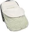JJ Cole Lite Embroidered Infant Bundle Me - Sage