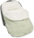 JJ Cole Lite Embroidered Infant Bundle Me - Sage