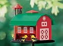 Artline 6290 Red Barn Combo Bird Feeder