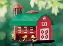 Artline 6290 Red Barn Combo Bird Feeder