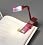 E02TPINK - Pink Reading Book Light