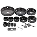 - Northern Industrial Tools Deluxe Hole Saws - 3/4in. Dia. to 5in. Dia., 16-Pc. Set