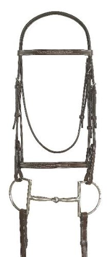 Ovation Fancy Raised Bridle w/Laced Reins