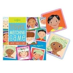 Eeboo I Never Forget a Face Travel Memory Game