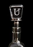 Monogram Glass Wine Stopper - U