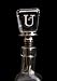 Monogram Glass Wine Stopper - U