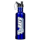 MLB Tampa Bay Rays Blue Stainless Steel Water Bottle