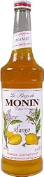 Monin Flavored Syrup, Mango, 33.8-Ounce Plastic Bottles (Pack of 4)