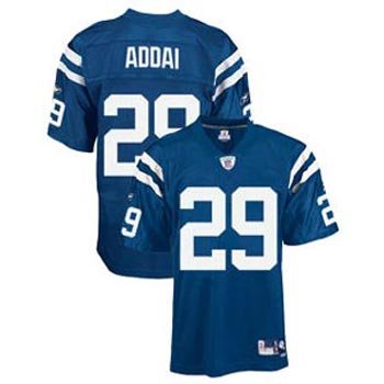 Joseph Addai Indianapolis Colts Premier Adult Team Color Jersey - XL