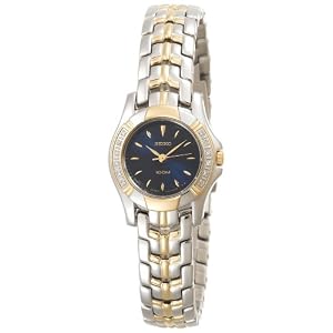 Seiko Women's SXGN50 Diamond Two-Tone Watch
