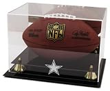 Dallas Cowboys Golden Classic Football Display Case