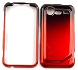 HTC Droid Incredible 2 Two Tones, Black and Red Hard Case/Cover/Faceplate/S ....