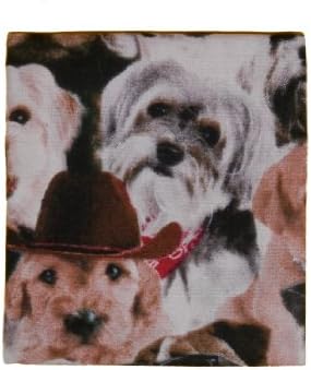 Hand Crafted Coin Purse / Accessery Bag (Puppies)