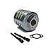 FLMLF Aluminum Air Filter Set for 1/5 RC Hpi Baja Rovan King Motor 5B 5T 5SC FG GoPed (Silver-Aluminum) TOP Speed RC World