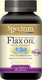 Spectrum Naturals - Ultra Lignan Flax Oil, 1000 mg, 250 capsules