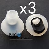 IVEA 3 Pairs Replacement Large Tips for Bose In-ear Headphones Earphones