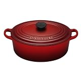 Le Creuset ココット・オーバル 23cm チェリーレッド 2502-23-06