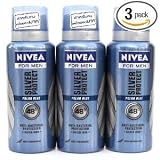 Nivea 3 For Men Silver Protect Polar Blue Antipersirant Spray 50Ml