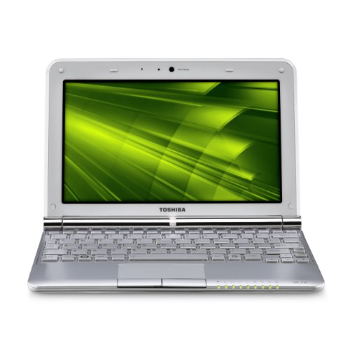 Toshiba Mini NB305-N440WH 10.1-Inch Frost White Netbook (8 Hour Battery Life)