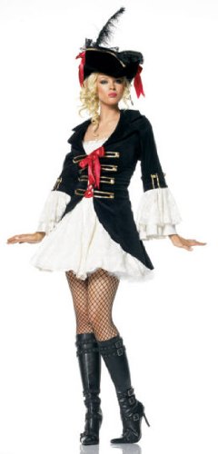Sexy Captain Pirate Costume Lingerie 