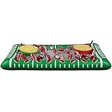 Beistle 54253 1-Pack Inflatable Football Buffet Cooler for Parties, 28-Inch Width by 4-Feet 5-3/4-Inch Length