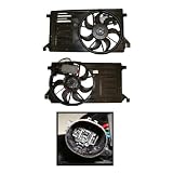 2010-2011 Mazda 3 2.0L 2.3L 2.5L Radiator & Condenser Fan Assembly by TYC